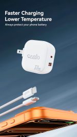 Set de Cargador Rápido 33W GaN + Cable USB-C - Imagen 5