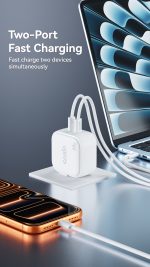 Set de Cargador Rápido 45W GaN + Cable USB-C - Imagen 3