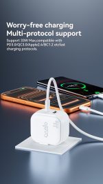 Set de Cargador Rápido 33W GaN + Cable USB-C - Imagen 4